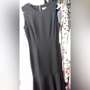 Calvin Klein Black Strapless Dress